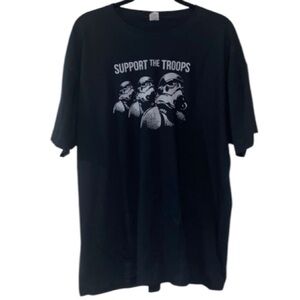 Storm troopers shirt Star Wars NEW xl Support the troops‎ mens fit unisex
